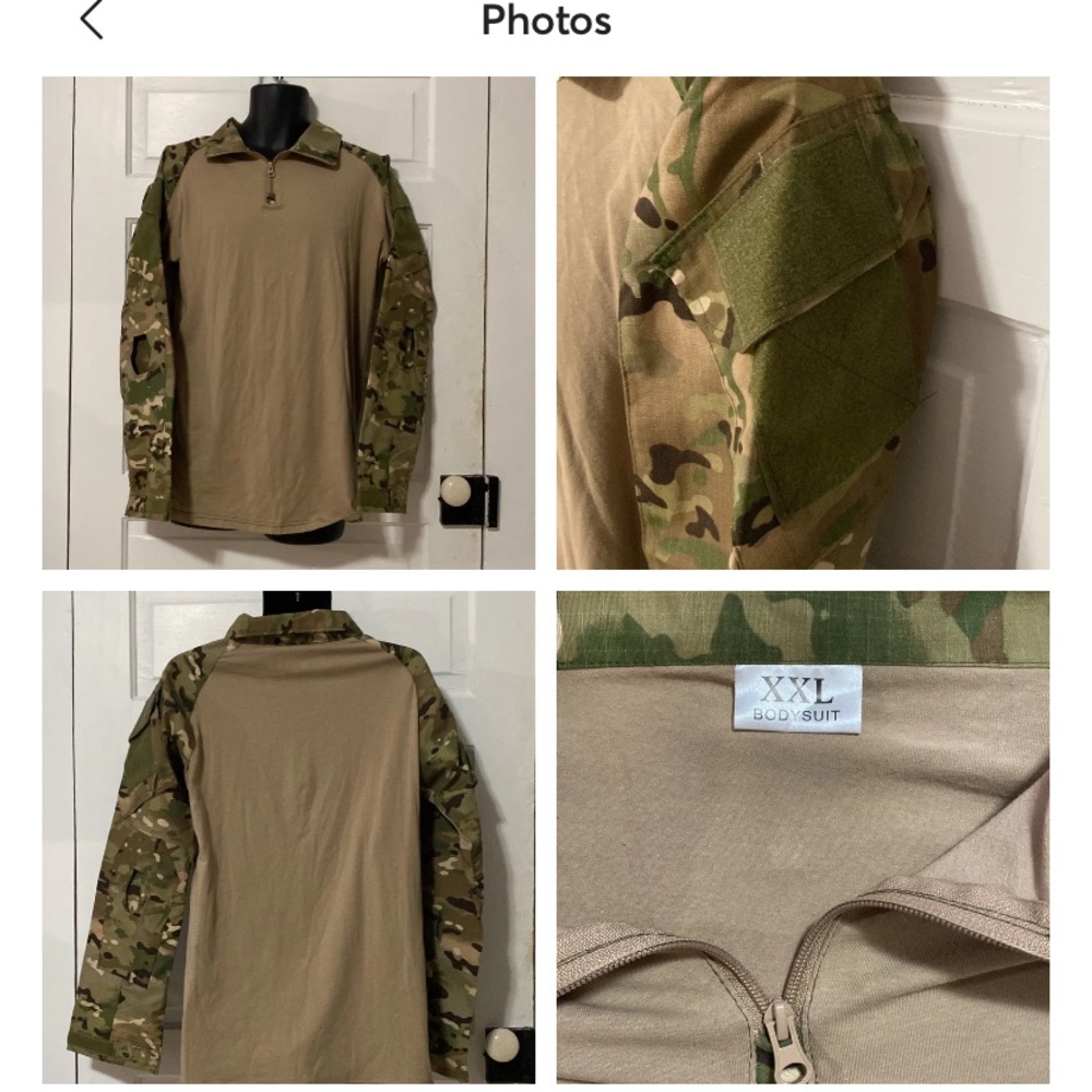 5.11 Tactical pullover camouflage shirt is unisex